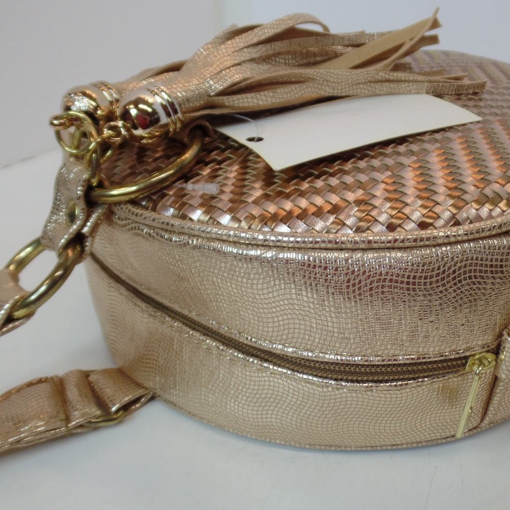 Producto Mexicano Round Multi Color Zippered Purse W Tassels Carrying Strap NWT - Picture 7 of 14